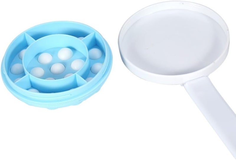 woobles Cellulite Massager, Handheld Massager Long Handle Bath Shower Lotion Oil Cream Applicator Back Leg Bath Brush Massager Massaging Tool - Image 5